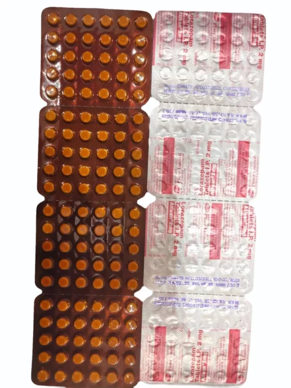 Lorazepam 2 Mg Tablets